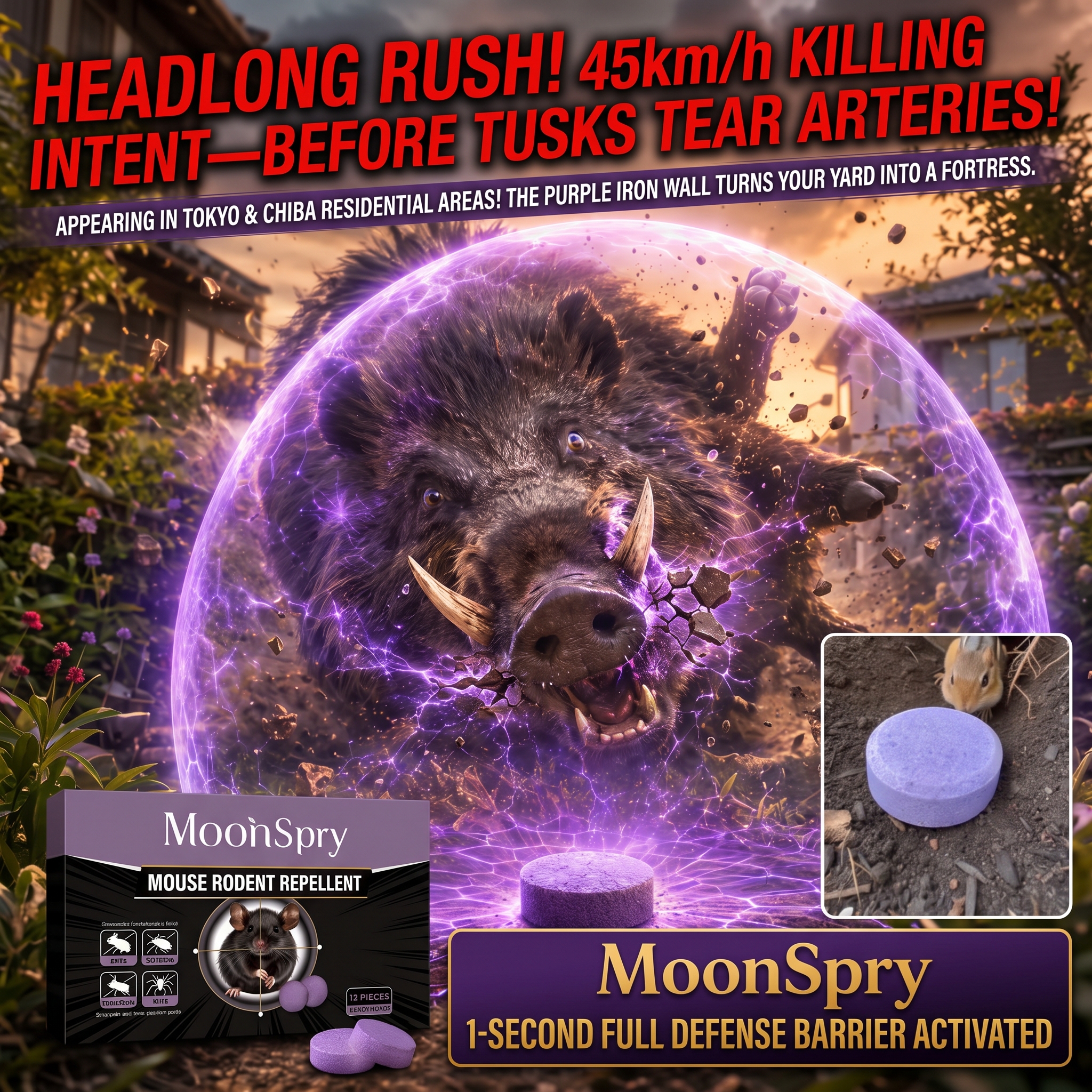 ✨ Cripple Rodents’ Olfactory Nerves In Seconds! Create an Impenetrable 100-Meter Protective Barrier. Long-Lasting Rodent Repellent Technology!