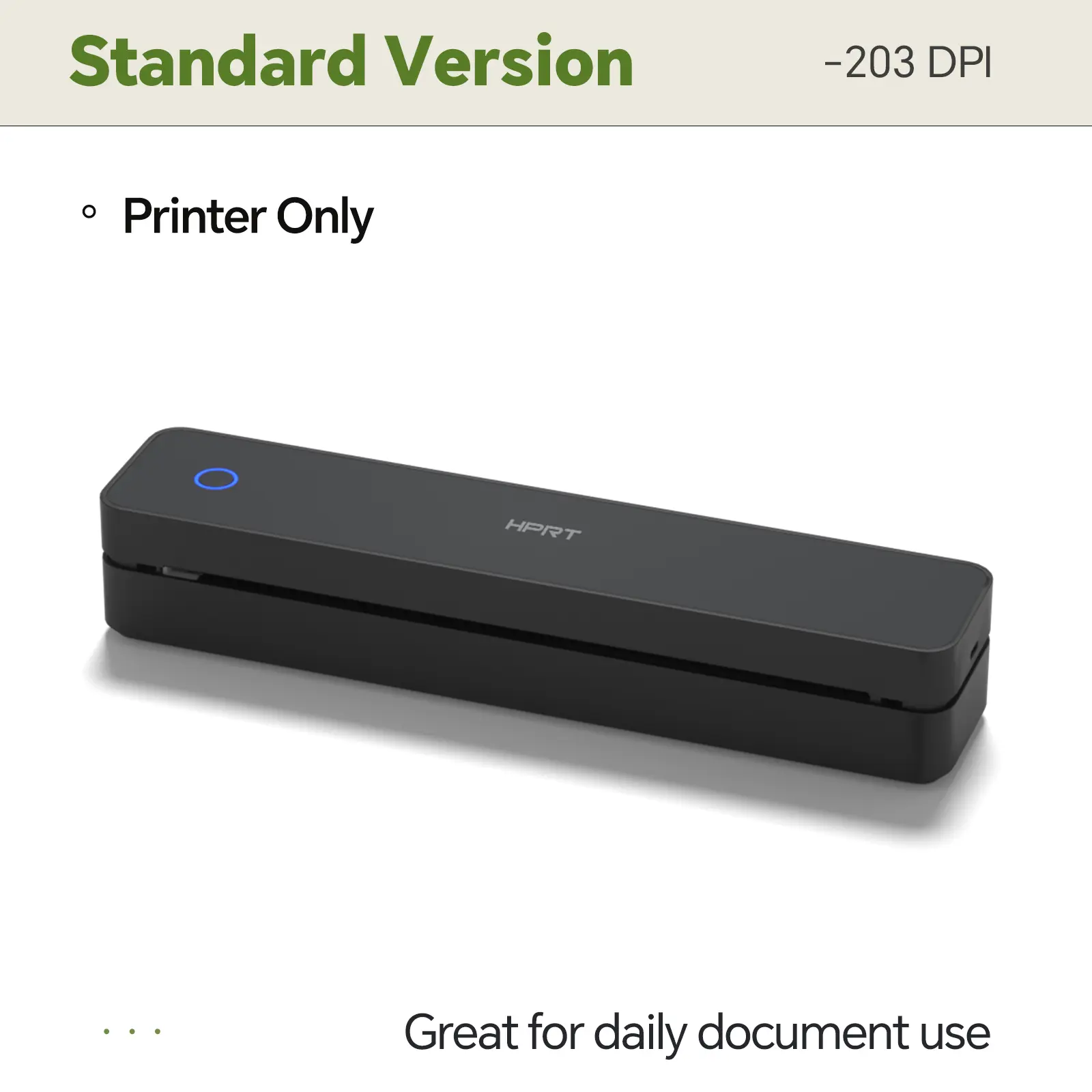 Inkless Portable Bluetooth Thermal Printer for Travel