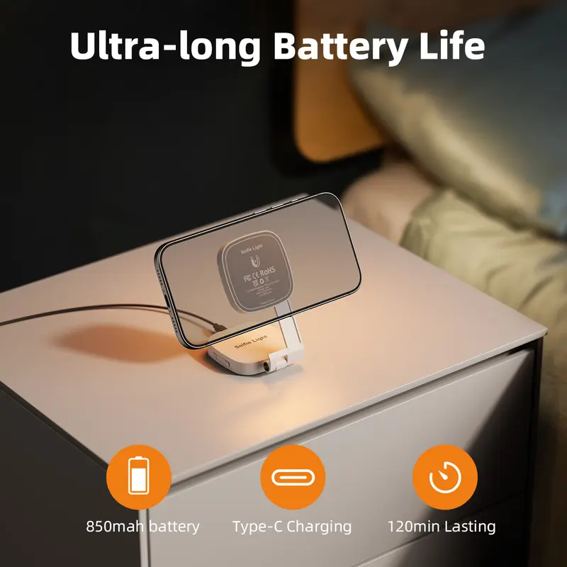 Magnetic Selfie Light for iPhone MagSafe
