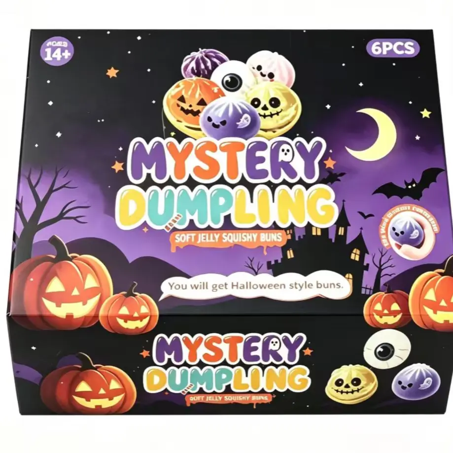⚡Hot Sales 🔥Cute Halloween Scary Ghost Maruko Squeeze Toy Set