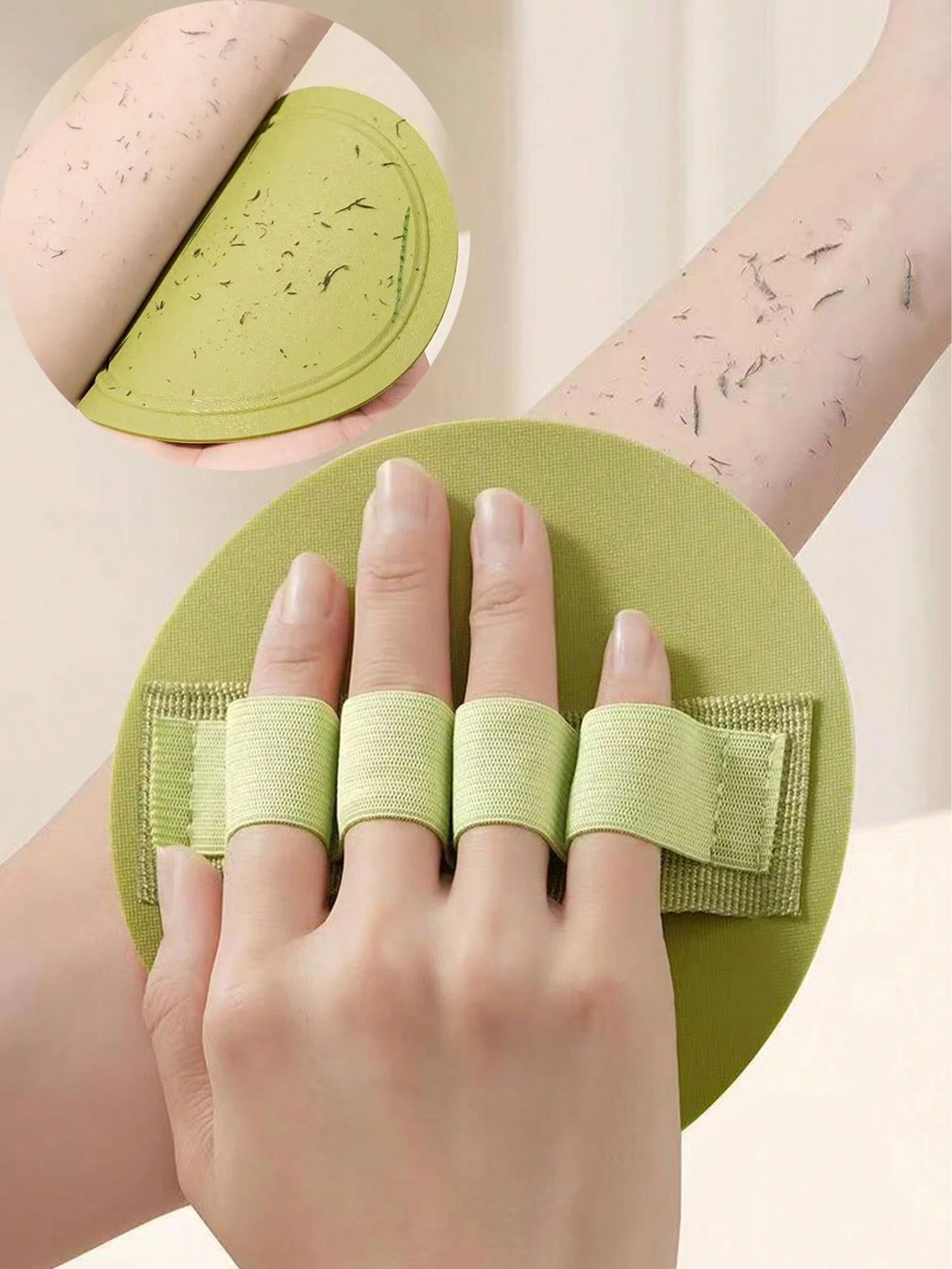 Silicone Non-Slip Exfoliating Bath Gloves, Painless Deep Skin Scrub Mitt for Spa & Hot Spring