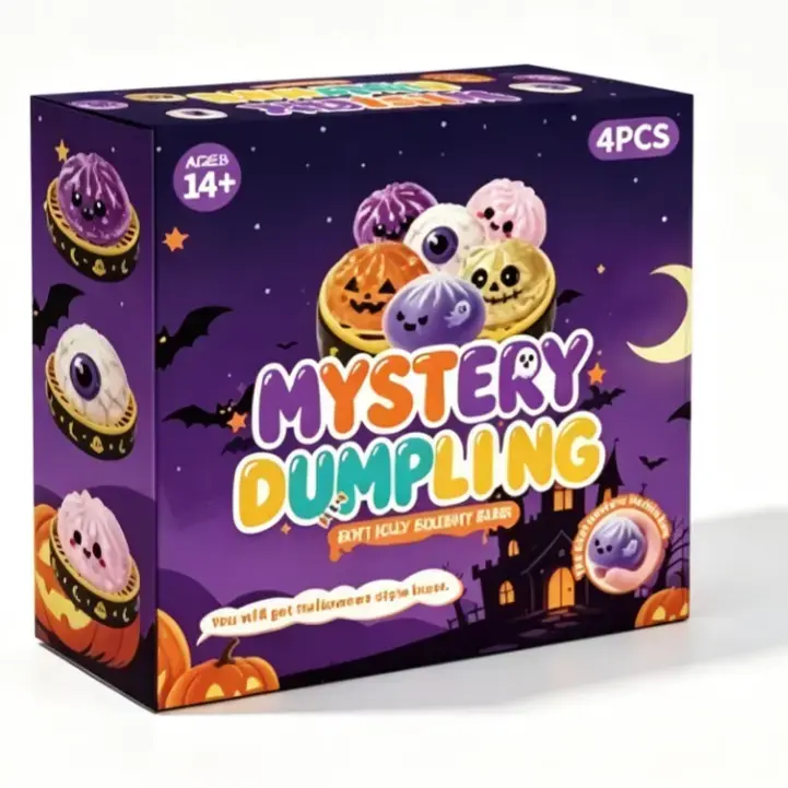 ⚡Hot Sales 🔥Cute Halloween Scary Ghost Maruko Squeeze Toy Set