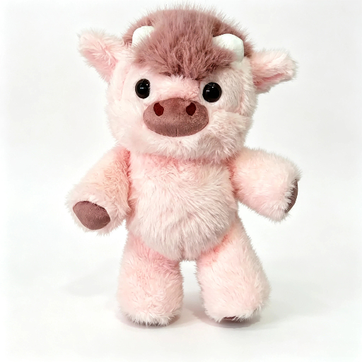 Running Highland Cow Plush Toy - Soft & Cuddly Gift for All