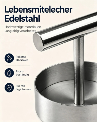 🔥Last Day 50% OFF - Stainless Steel Burger Press | Easy Patty Maker & Food Mold 🍔🥩