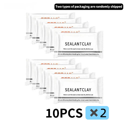 SOPAMI Sealant Clay 20pcs - Quick Dry Adhesive for Air Conditioning