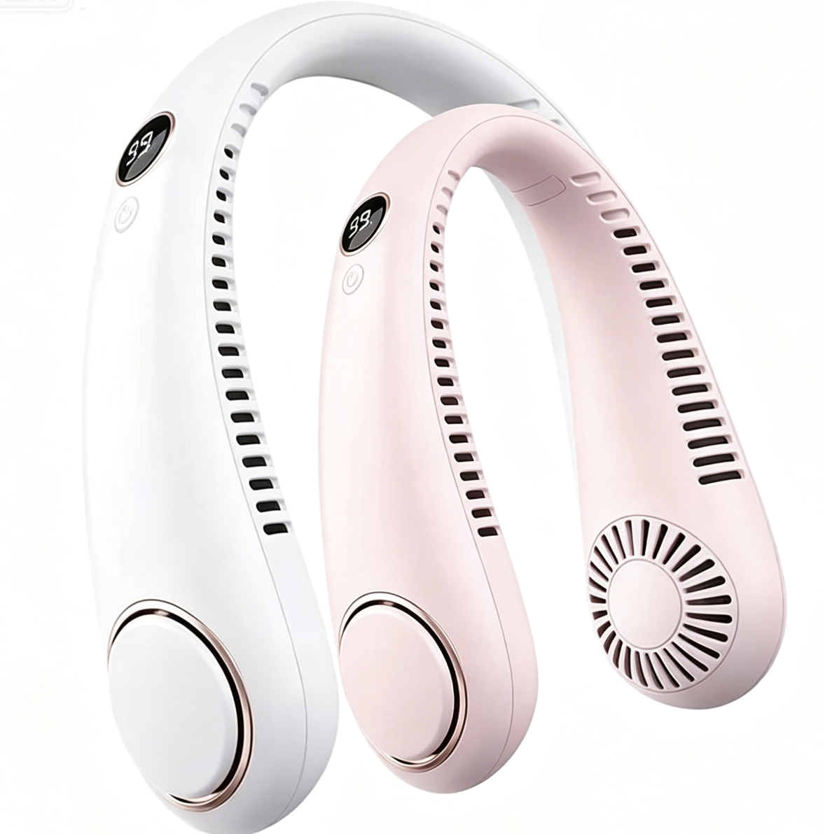🔥Dernier jour – 60 % de réduction🔥🍃Ventilateur de cou portable sans pales à 360°