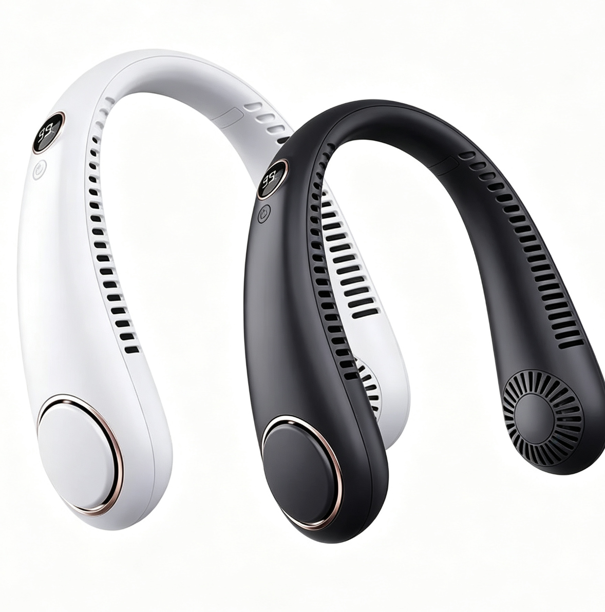 🔥Dernier jour – 60 % de réduction🔥🍃Ventilateur de cou portable sans pales à 360°