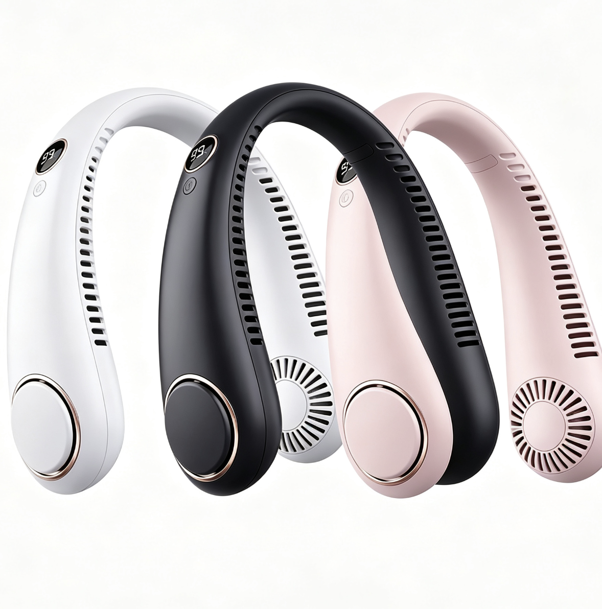 🔥Dernier jour – 60 % de réduction🔥🍃Ventilateur de cou portable sans pales à 360°