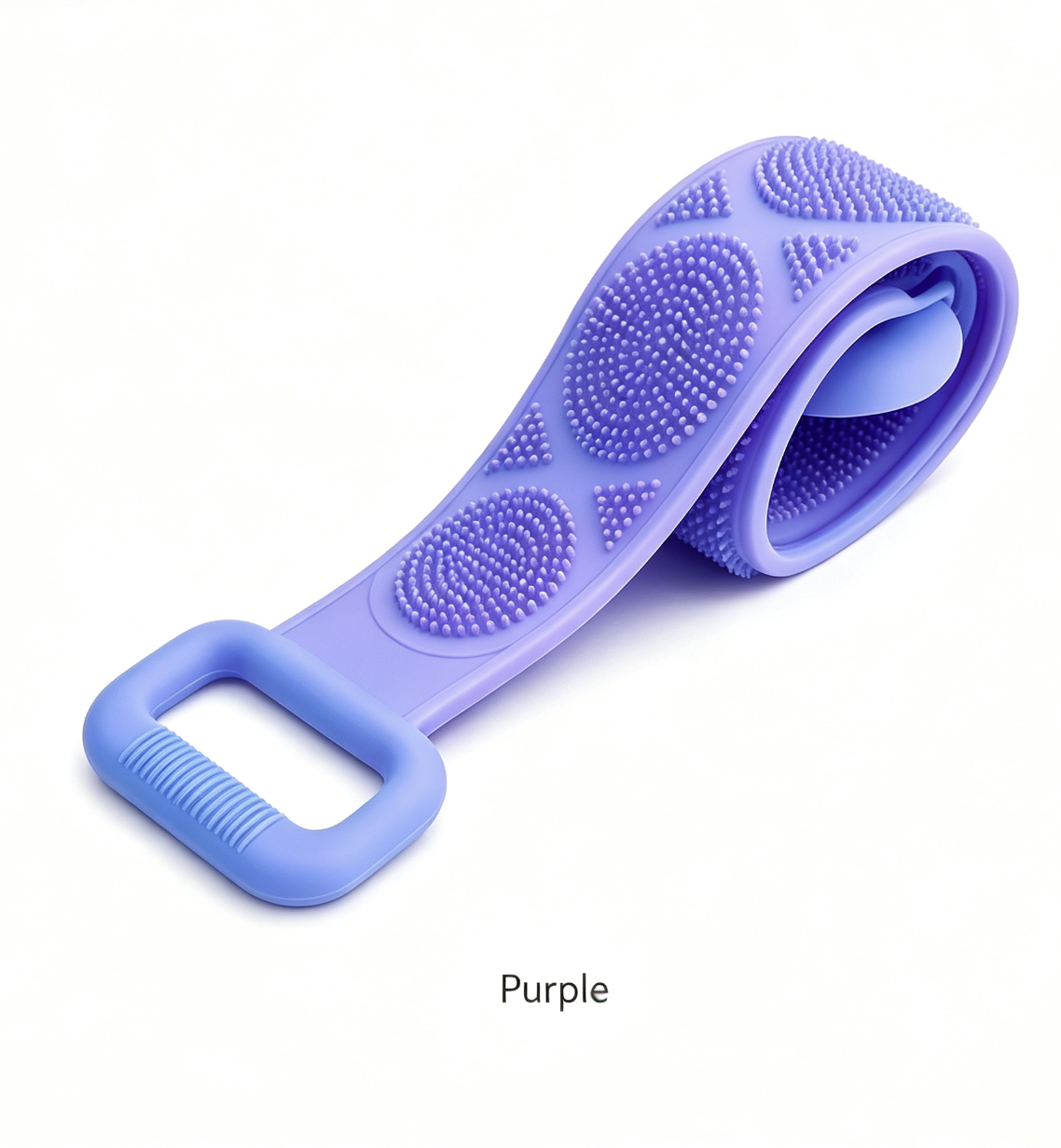 Silicone Bath Brush Double-Sided Exfoliating Back Scrubber