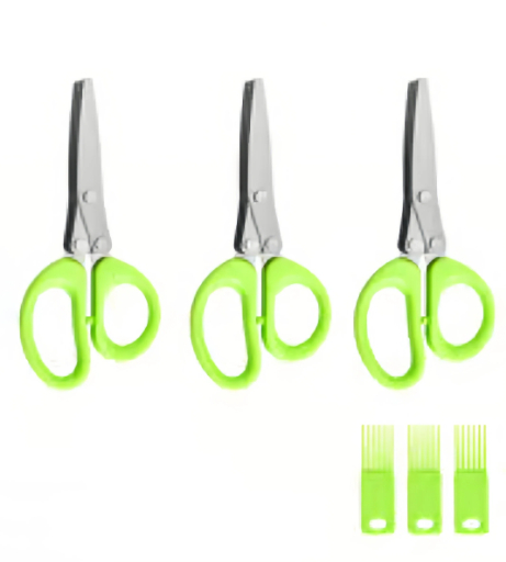 Muti-Layers Scissors For Vegetable