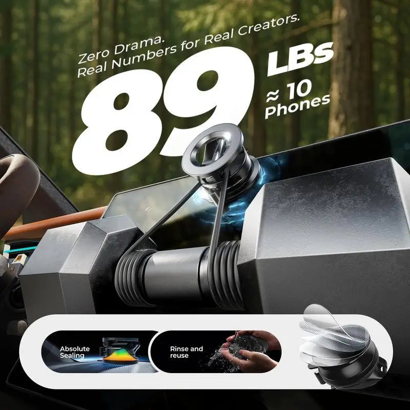 🔥Mehr kaufen mehr sparen🔄360° verstellbarer magnetischer Vakuum-Telefonhalter📱1