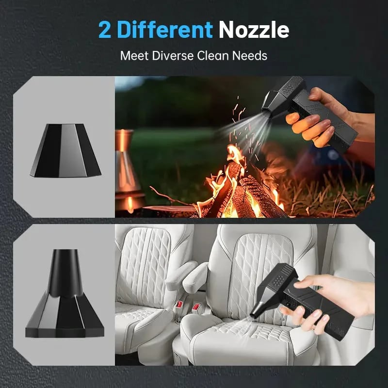 Ultra-Powerful 150,000 RPM Portable Turbo Fan