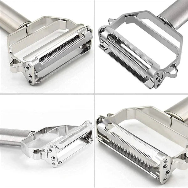 Multipurpose Stainless Steel Vegetable Peeler – Julienne Cutter & Slicer Tool