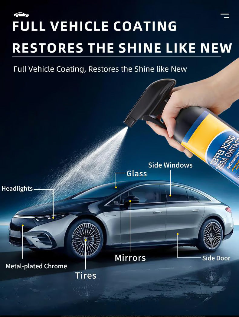 🔥2026 Hot Sale🔥Advanced Car Quick-acting Coating Agent Spray✨(Bonus towel included with every purchase!)
