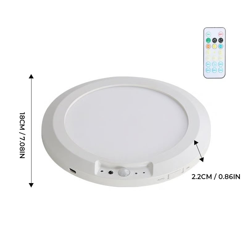 Rechargeable Ceiling Light With Remote