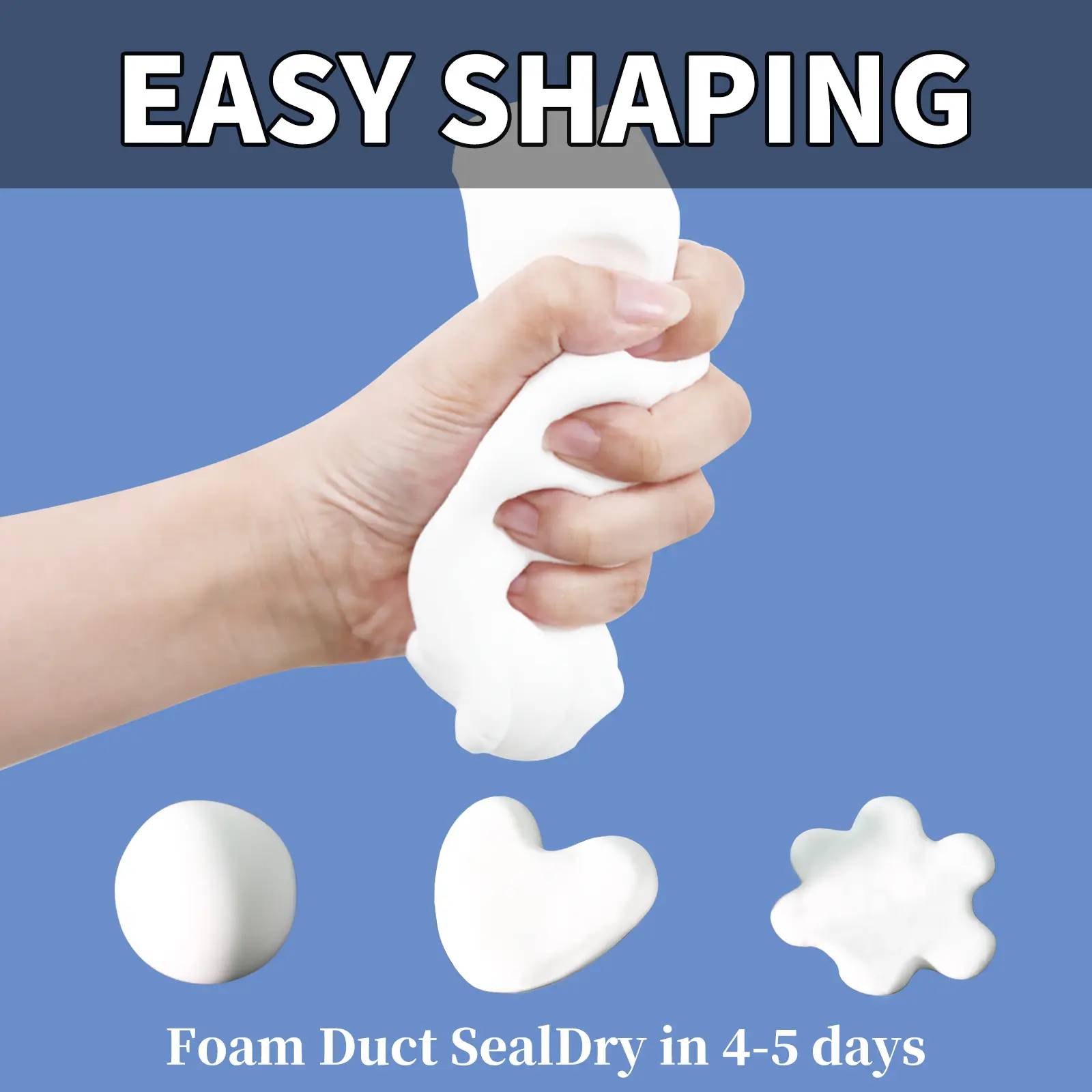 SOPAMI Sealant Clay 20pcs - Quick Dry Adhesive for Air Conditioning