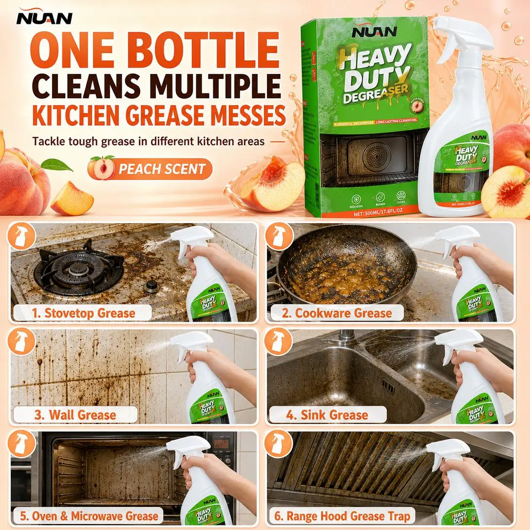  Heavy Duty Kitchen Degreaser Spray for Grease