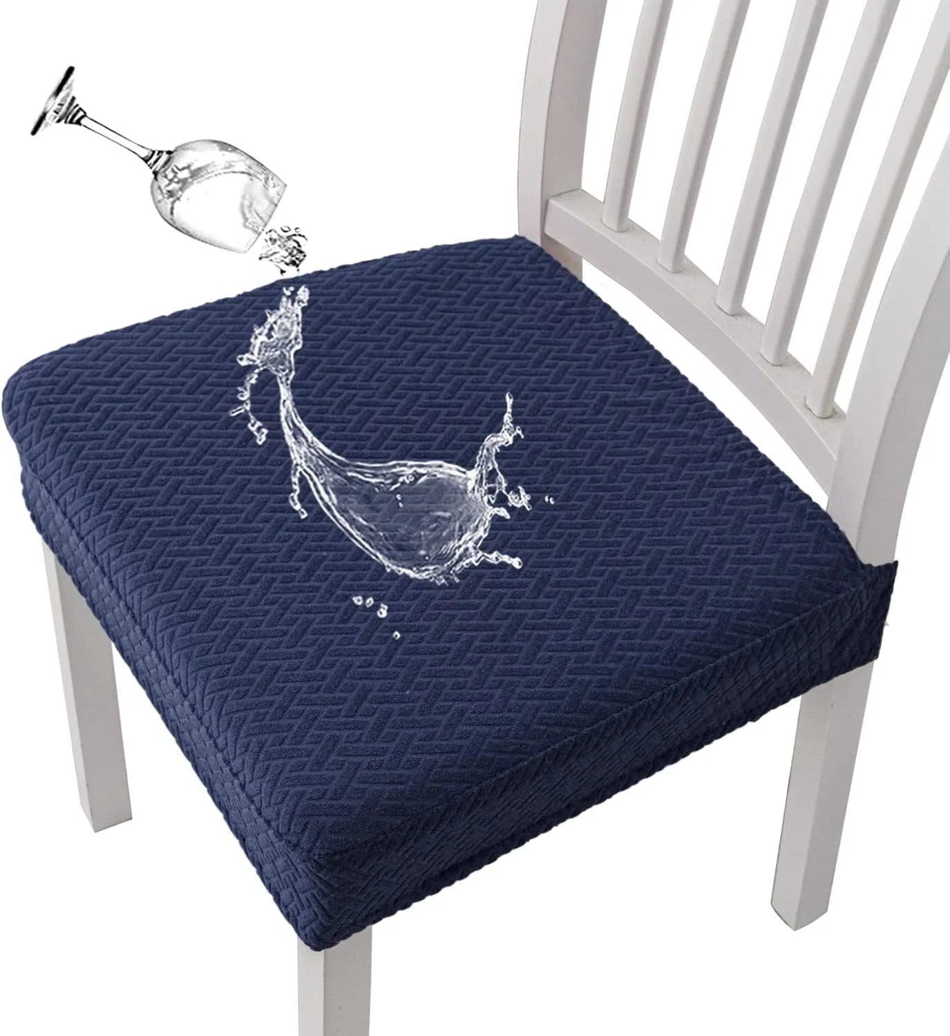 💎Waterproof Jacquard Chair Covers! Durable, Stylish & Easy-Clean 🪑✨