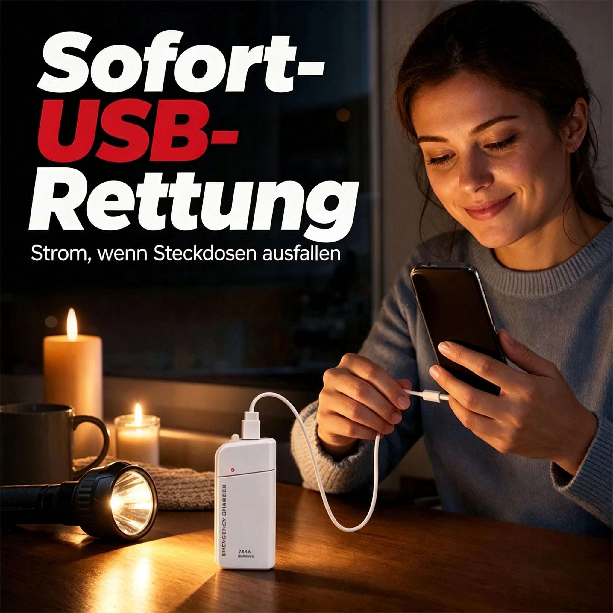 📱🔋Emergency mobile phone charger for your pocket