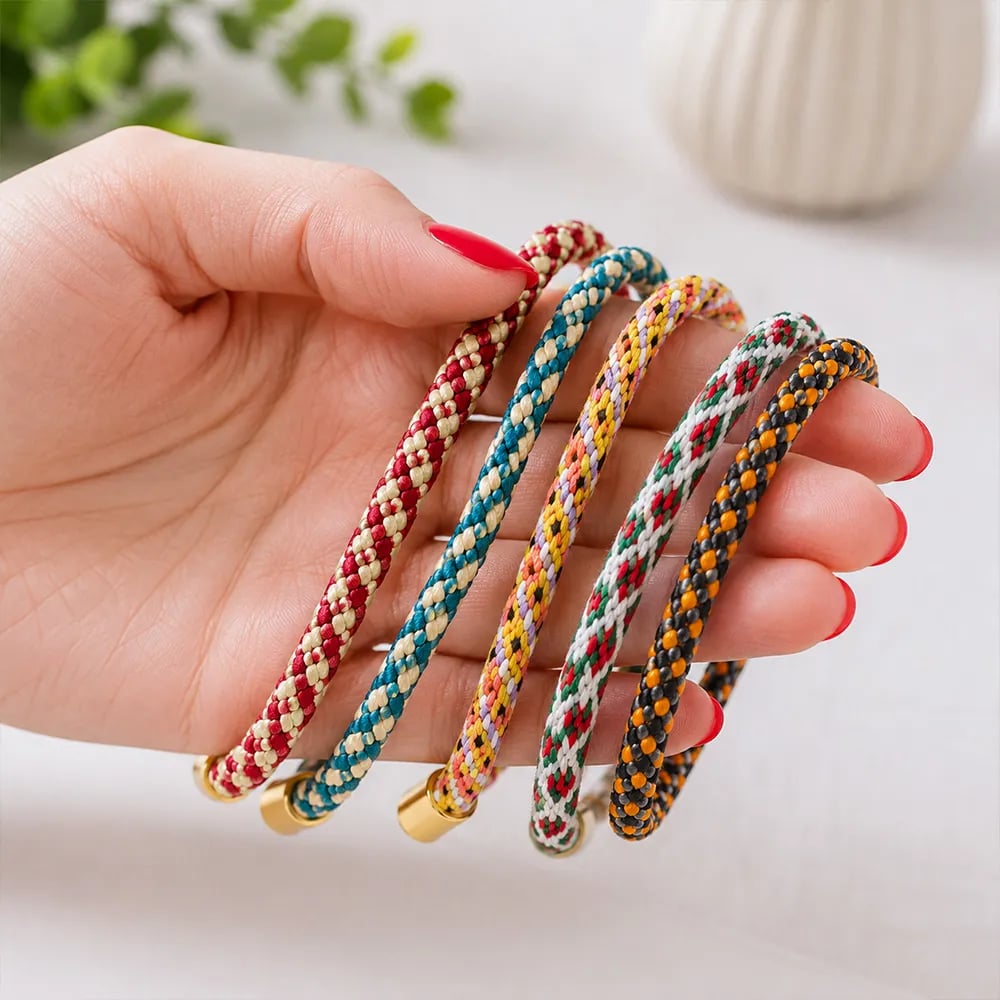 DIY Kumihimo Bracelet Kit for Kids