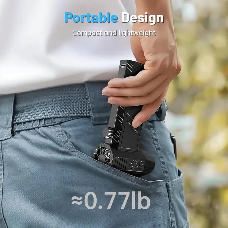 Ultra-Powerful 150,000 RPM Portable Turbo Fan