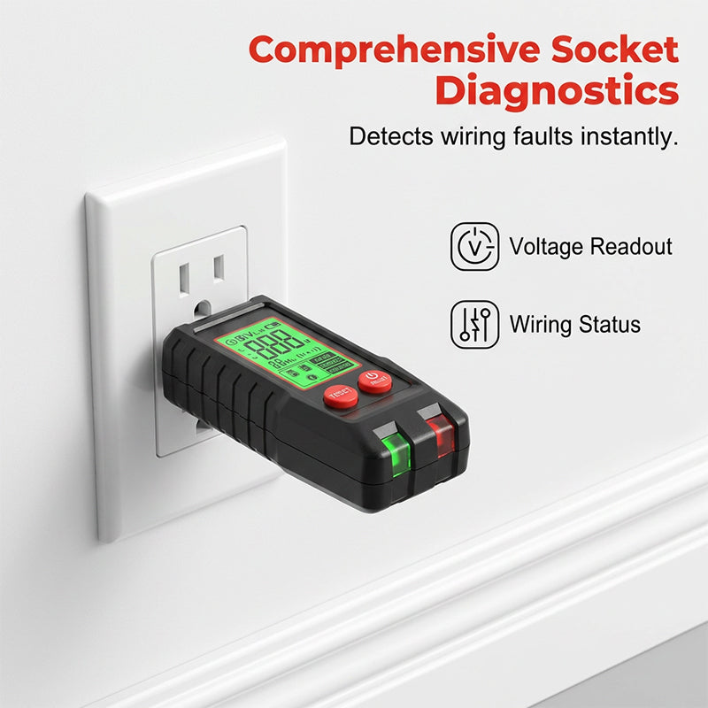 🔌 Digital Circuit Breaker Finder and Outlet Tester Kit – Sicherungen finden, Steckdosen testen – in Sekunden 🔥✨