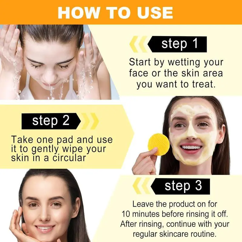 Turmeric & Kojic Cleansing Pads - 20pcs Deep Clean