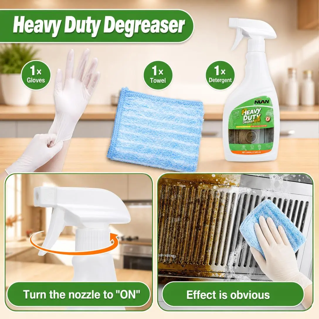  Heavy Duty Kitchen Degreaser Spray for Grease