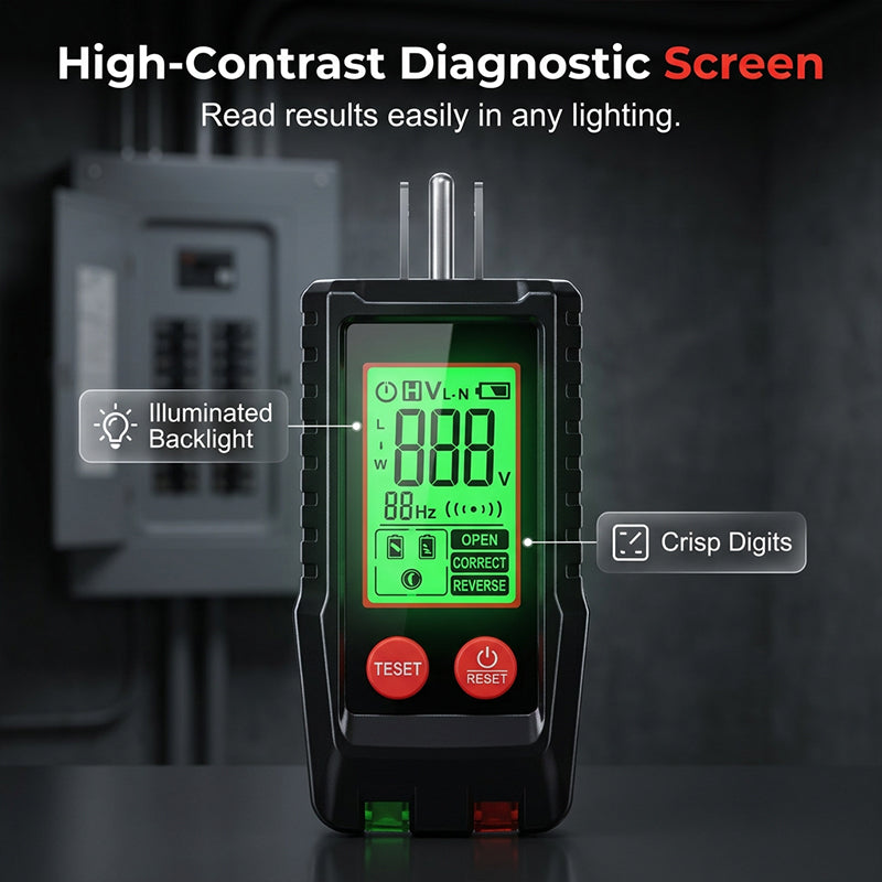 🔌 Digital Circuit Breaker Finder and Outlet Tester Kit – Sicherungen finden, Steckdosen testen – in Sekunden 🔥✨