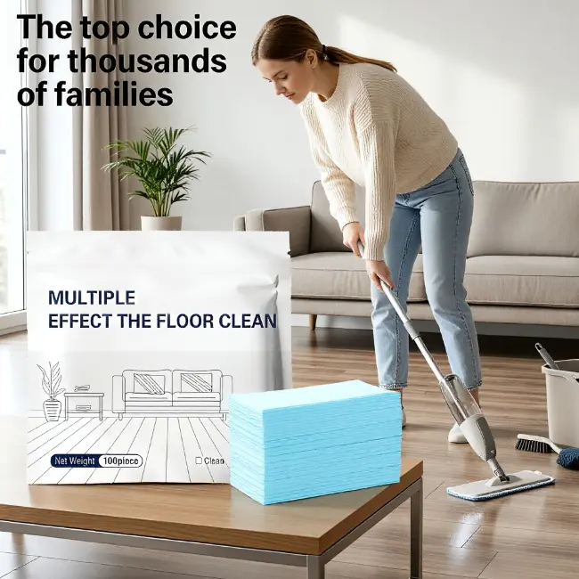 Multi-Surface Floor Cleaning Tablets - 100 Pack for Sparkling Floors