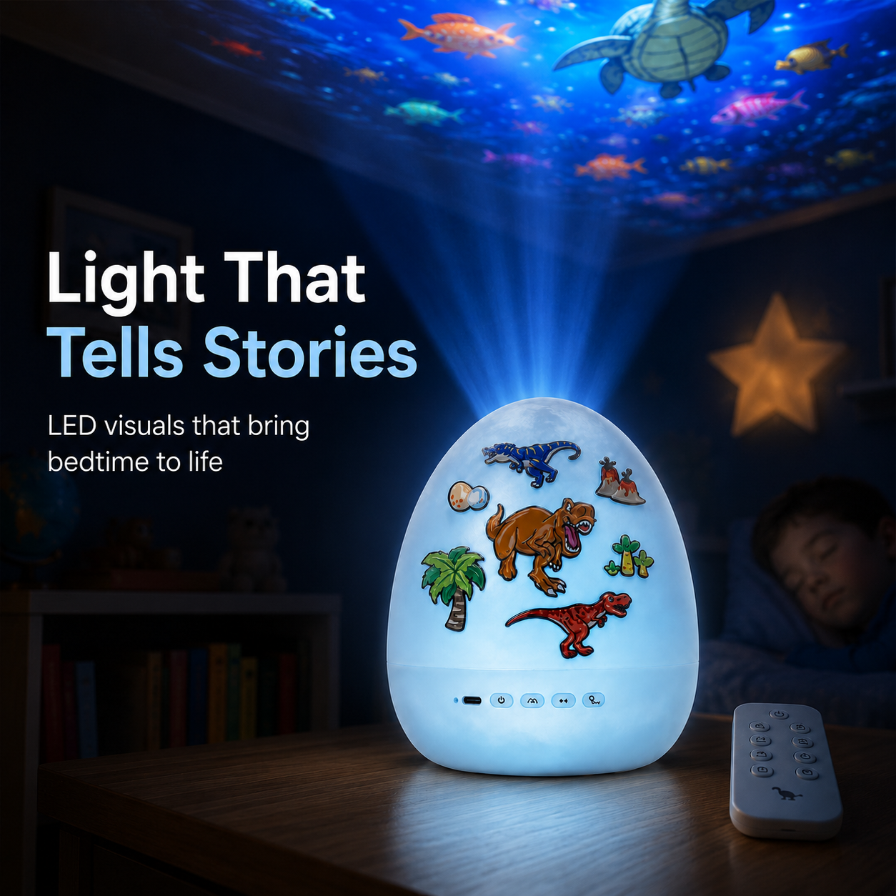 Dinosaur Egg Projector