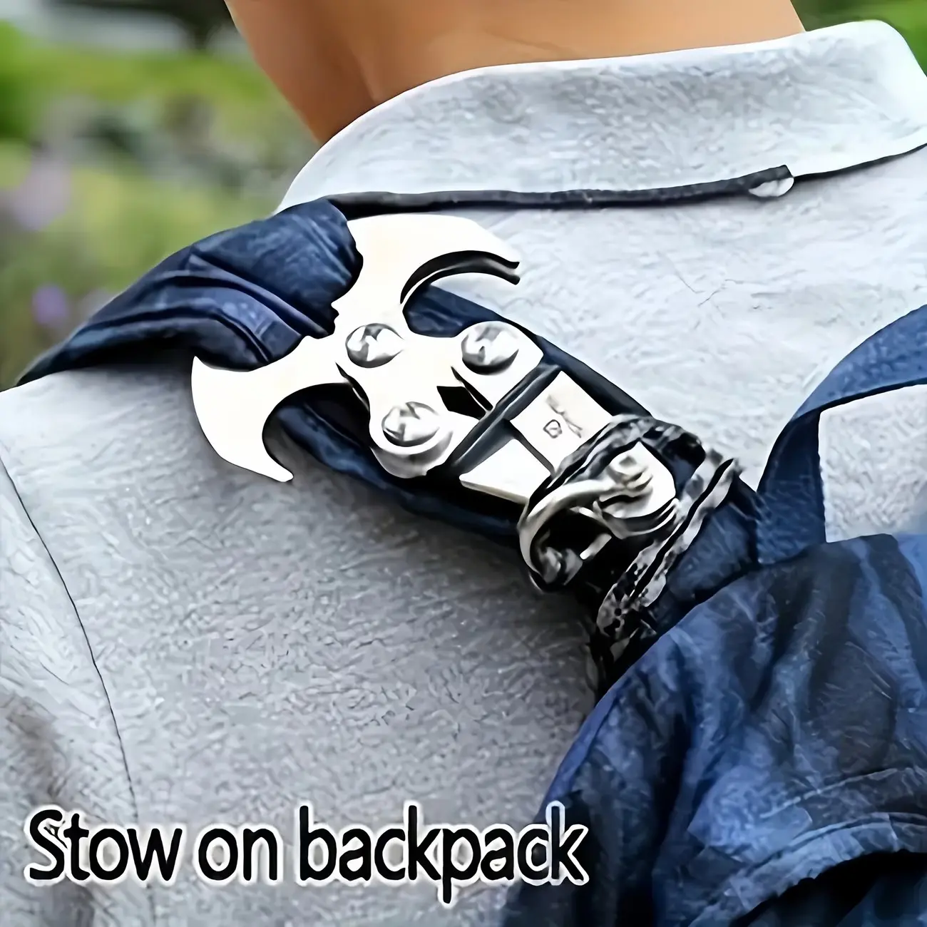 Multifunctional Outdoor Stainless Steel Folding Hook