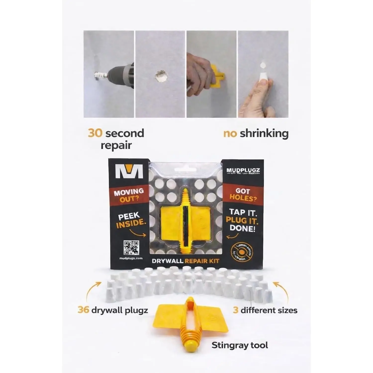 Drywall Hole Repair Kit