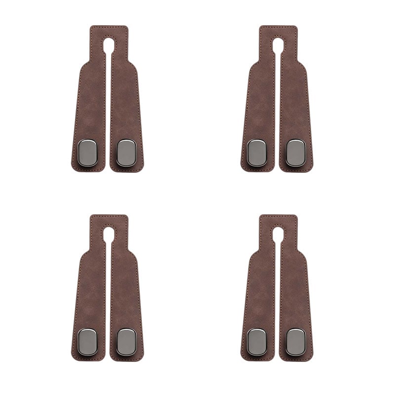 Suede Leather Car Seat Hook