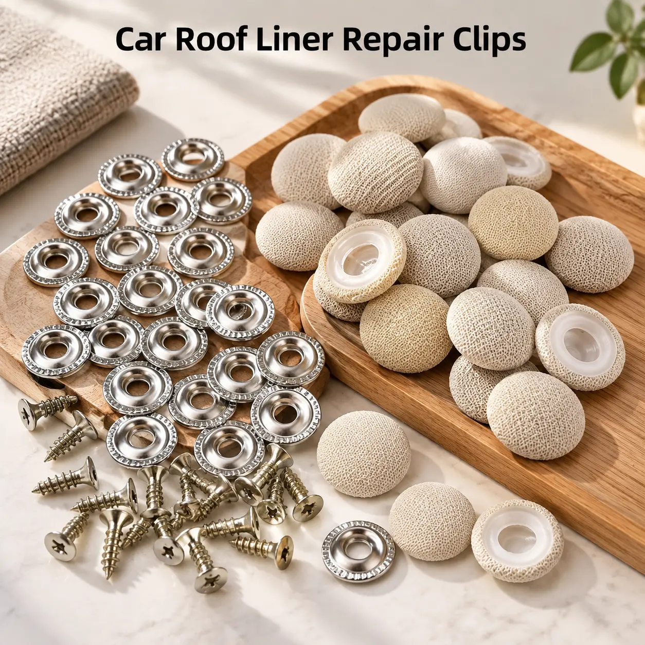 Car Roof Headliner Repair Buttons