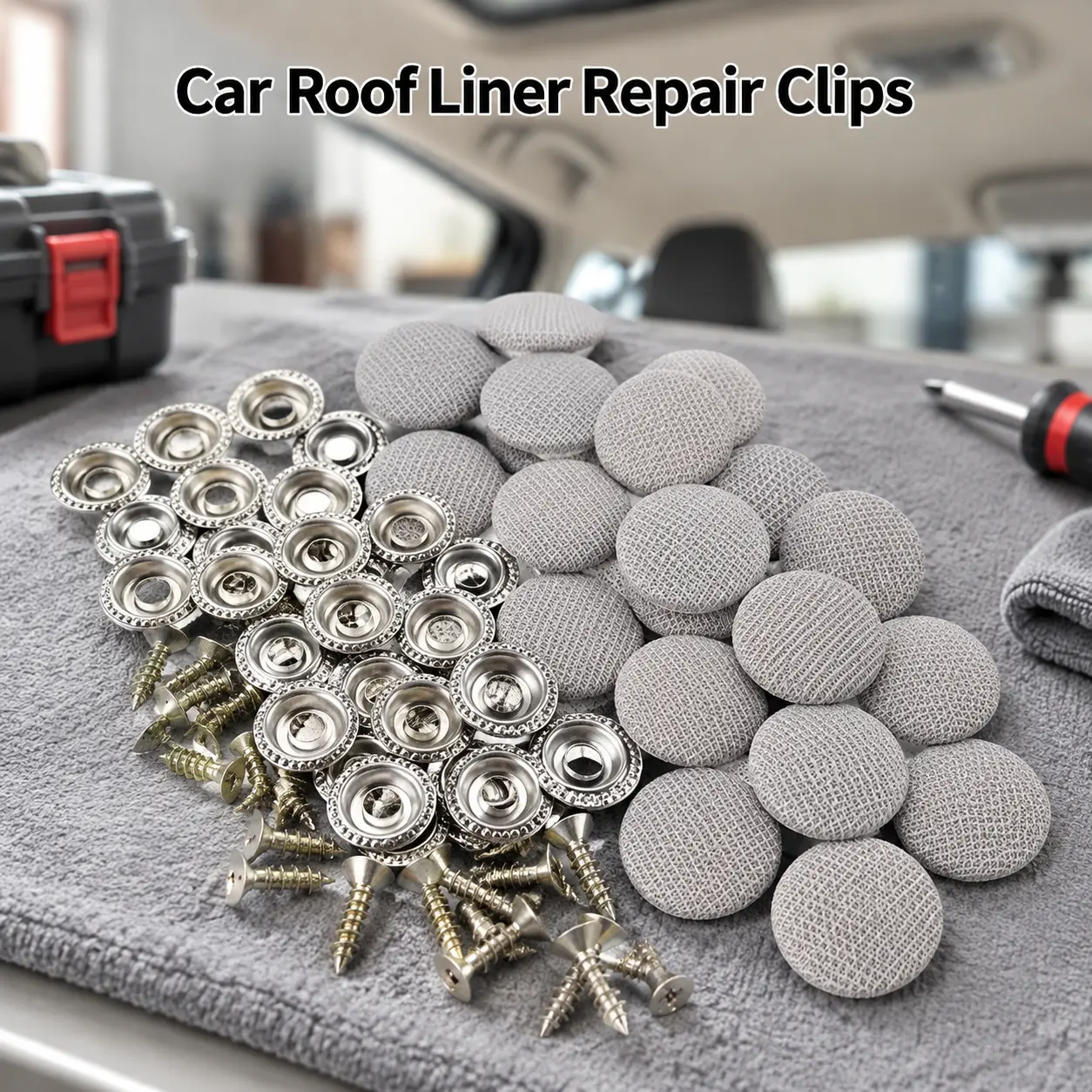 Car Roof Headliner Repair Buttons