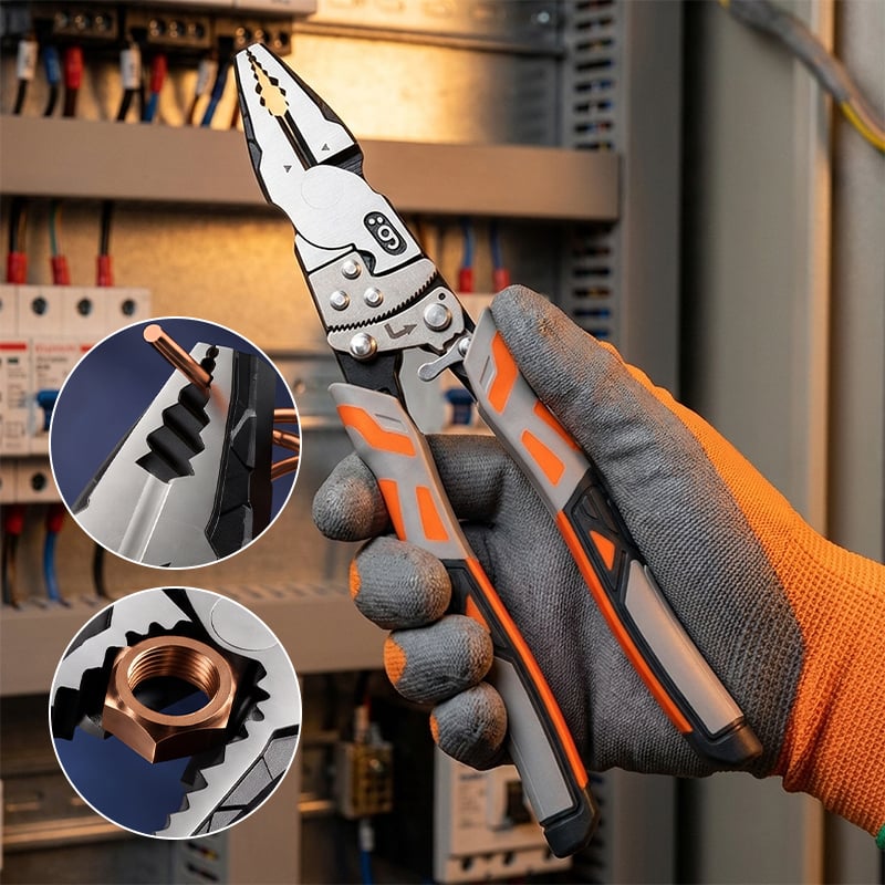 Ratcheting Multifunction Wire Pliers