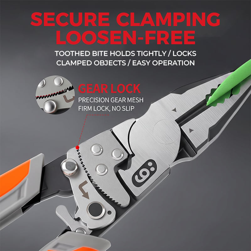 Ratcheting Multifunction Wire Pliers