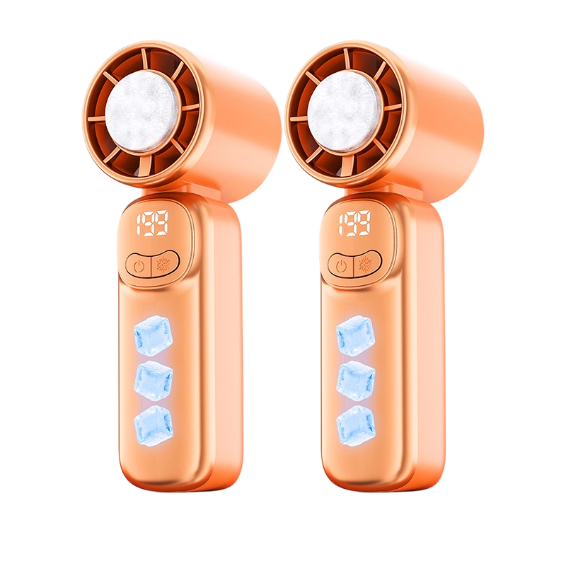 ❄️ Mini-Handventilator mit extrem langer Akkulaufzeit⚡