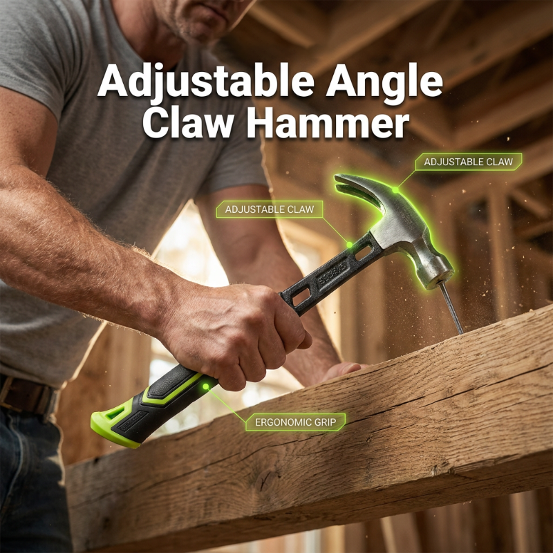 🔨🏗️ Multifunctional Magnetic Claw Hammer Tool