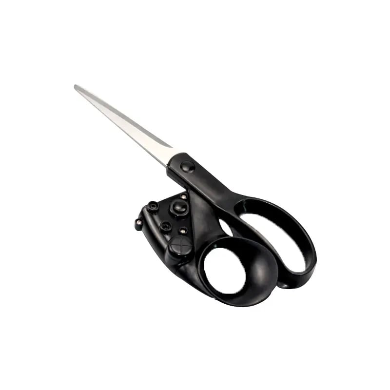 Heavy-Duty Laser-Guided Scissors – Ergonomic Stainless Steel for Fabric, Paper & Crafts