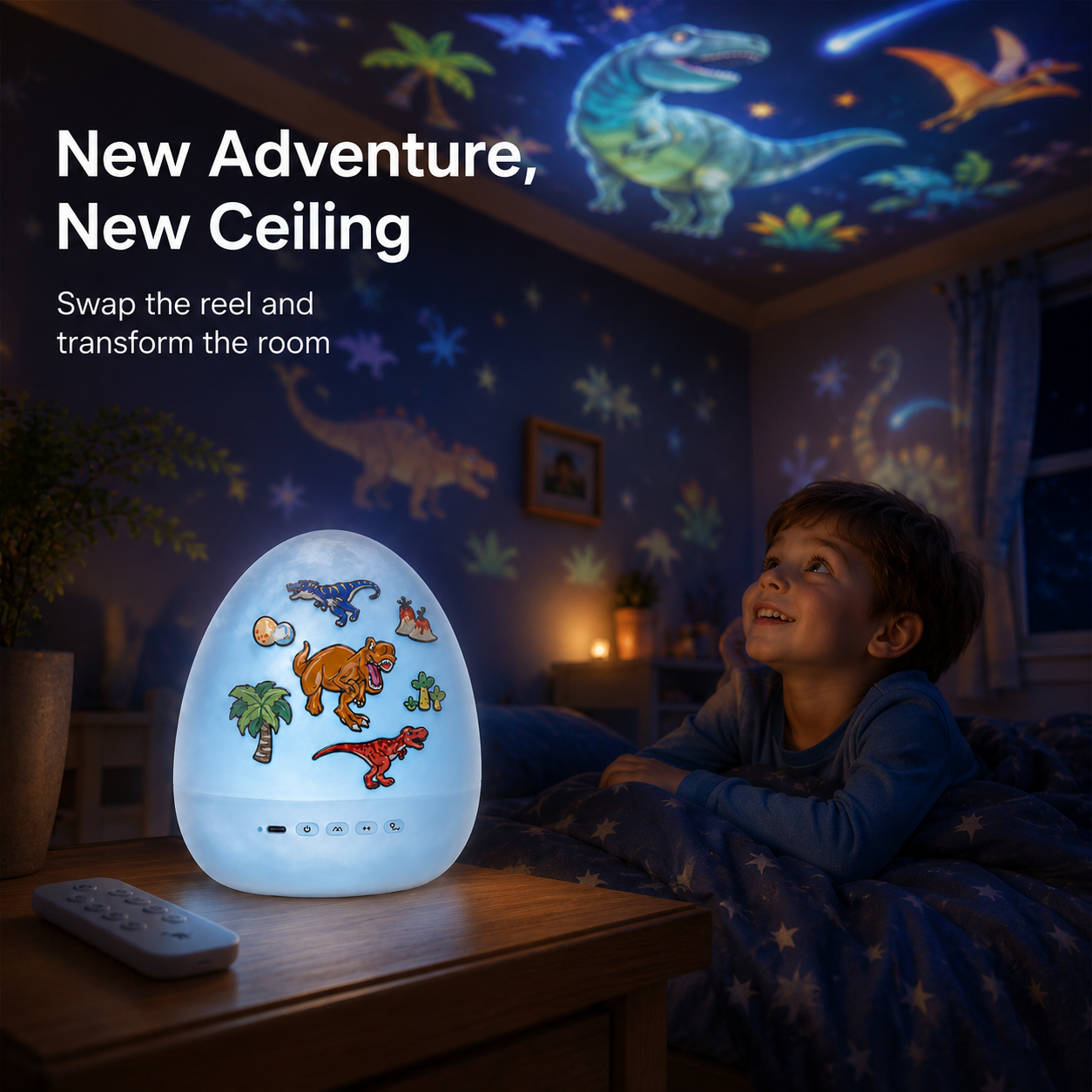 Dinosaur Egg Projector
