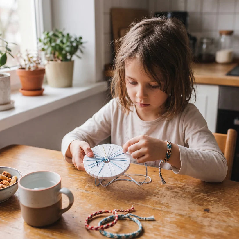 DIY Kumihimo Bracelet Kit for Kids