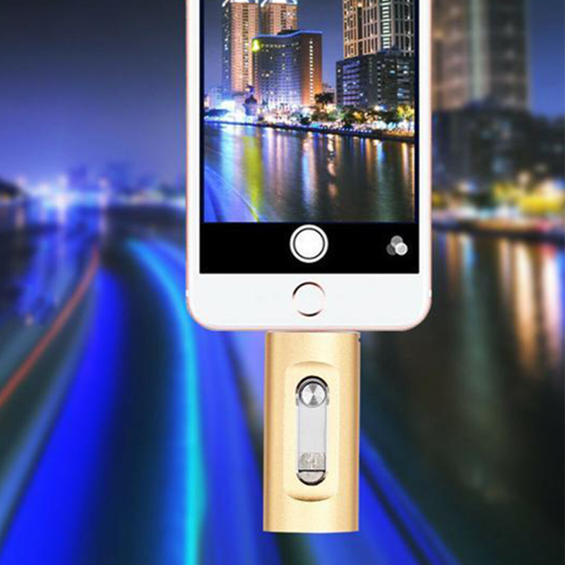 📱3-in-1 Universele USB-stick - Voor iPhone, Android & PC - USB 3.0 Supersnel