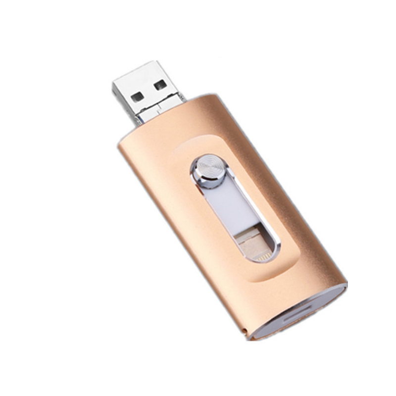 📱3-in-1 Universele USB-stick - Voor iPhone, Android & PC - USB 3.0 Supersnel