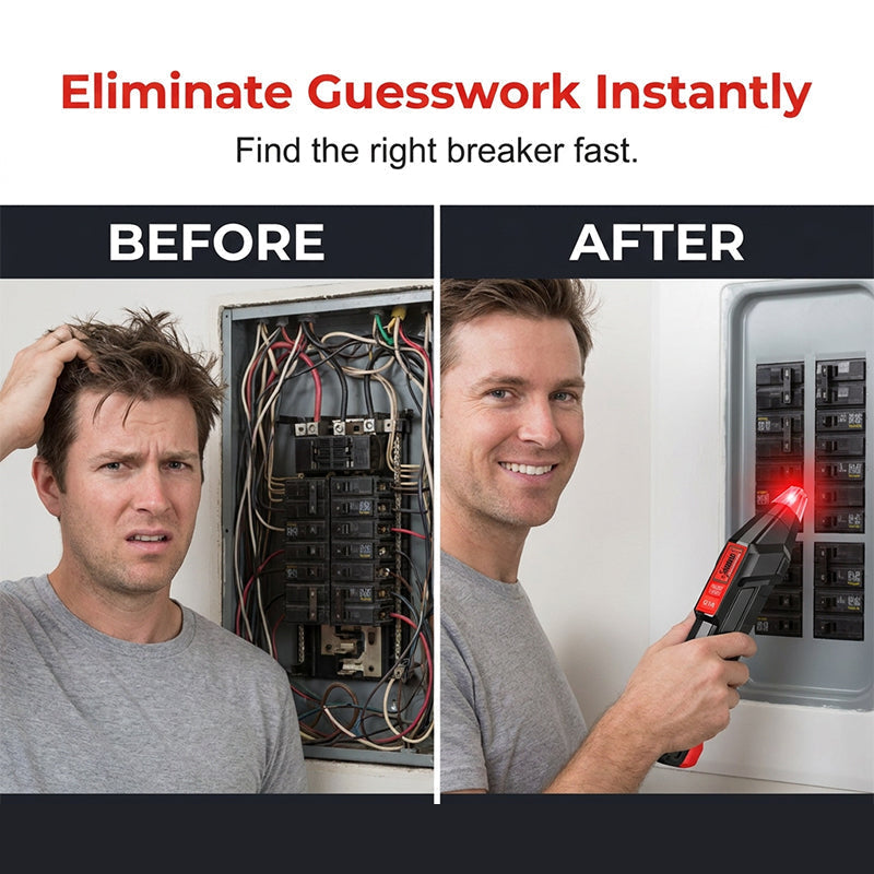 🔌 Digital Circuit Breaker Finder and Outlet Tester Kit – Sicherungen finden, Steckdosen testen – in Sekunden 🔥✨