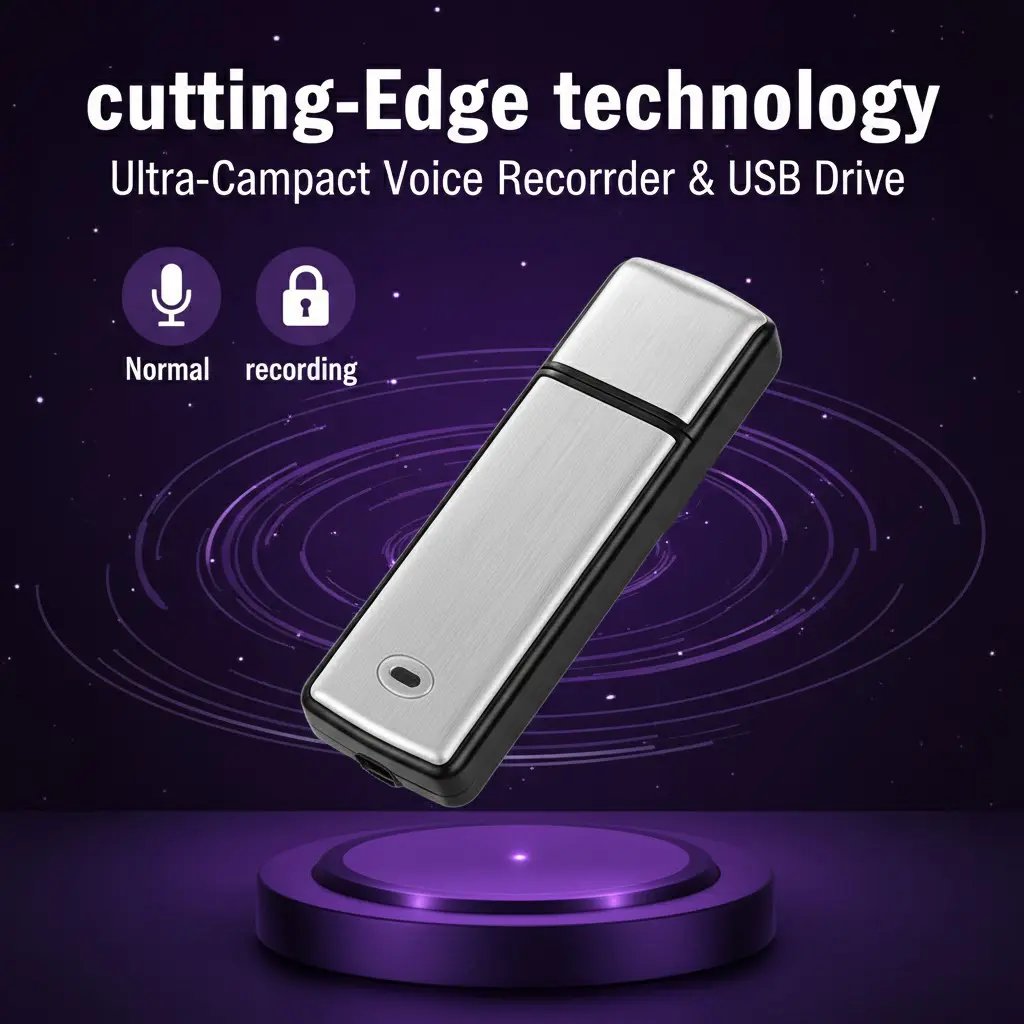 2-in-1 USB-Sprachaufnehmer 🖊️