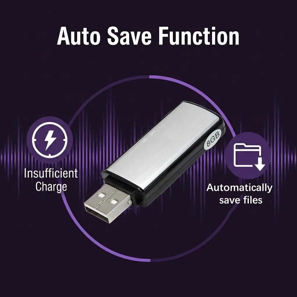 2-in-1 USB-Sprachaufnehmer 🖊️