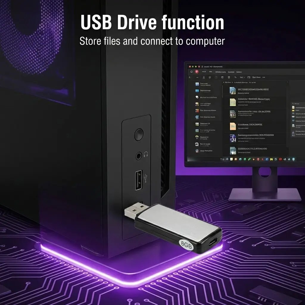 2-in-1 USB-Sprachaufnehmer 🖊️