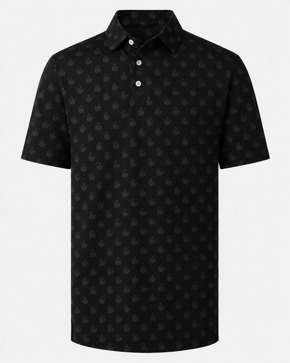 Men's Printed Moisture-Wicking Golf Polo Shirt